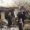 Credit: C.Metcalf Zepplin raid on Lowestoft hole made by bomb in Denmark Road
