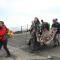 Photo: Coat of Hopes arrives at Ness Point