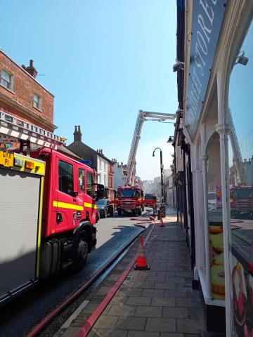  image: High Street fire