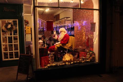 Santa at Uncle Sid's Zero Waste Store