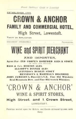  CREDIT:F. Stebbings Illustrated Guide to Lowestoft 1894