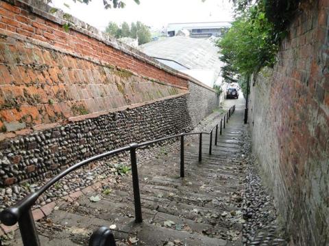 steps