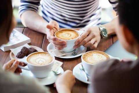 Coffee and welcome