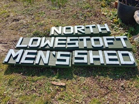 Sign gets a lick