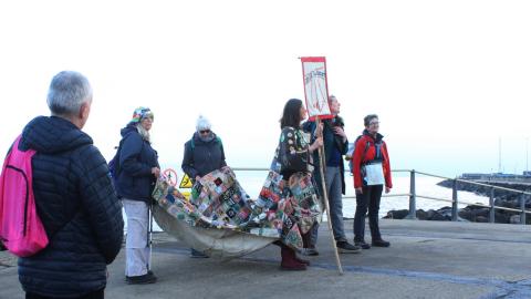 Photo: Coat of Hopes at Ness Point