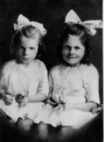 CREDIT: Andrew Chilvers -  Daughters Sybil and Nora