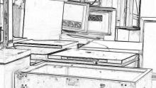 old fridges and cookers