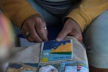 Photo: Sewing Use Your Voice to the Coat of Hopes