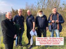 Photo Shed gets keys to land